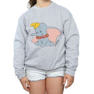 Dumbo Girls Classic Sweatshirt / Sports Grey
